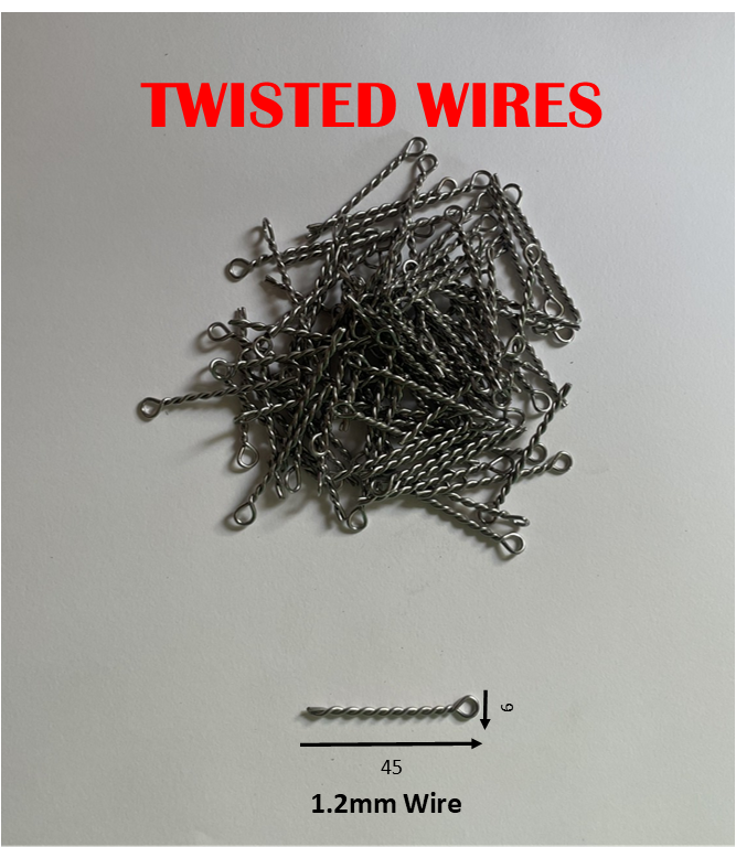 45mm Twisted Wires