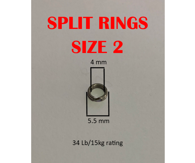 Size 2 Split Rings